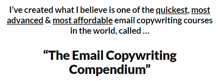 Daniel Throssell - Email Copywriting Compendium Free Download