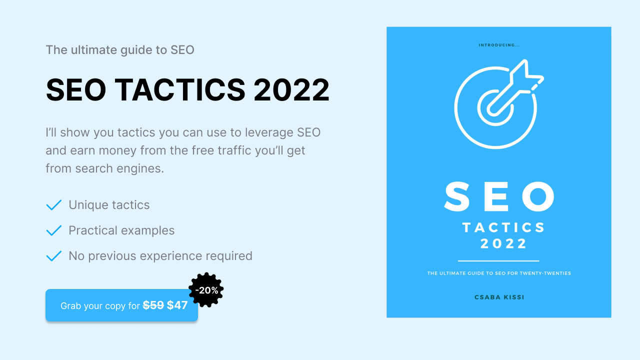 Csaba Kissi - SEO Tactics 2022 Download