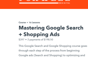 Foxwell Digital LLC – Mastering Google Search + Shopping Ads Free Download