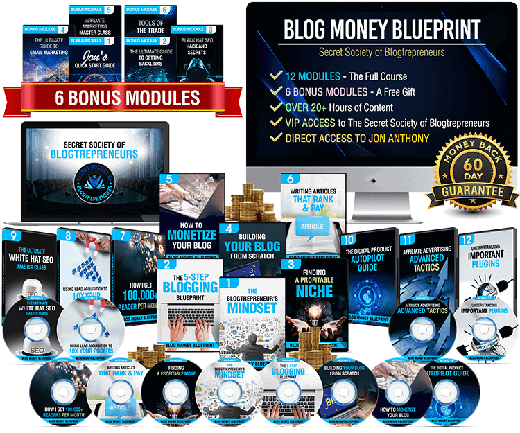 Jon Antony – Blog Money Blueprint Download
