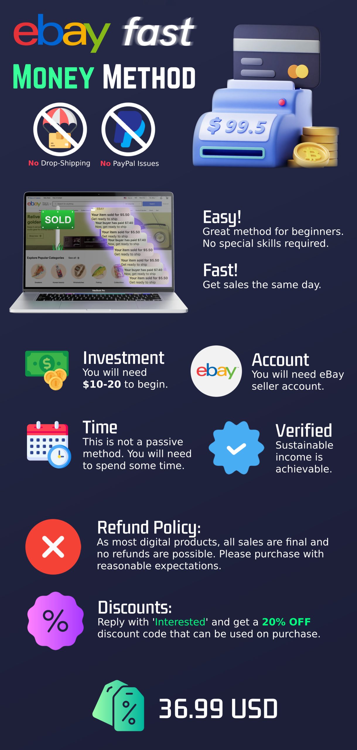 [METHOD] ☢️ The Quick eBay Money Loophole Guide ☢️ Download