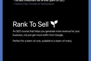 Jordan O’Connor – Rank To Sell Download