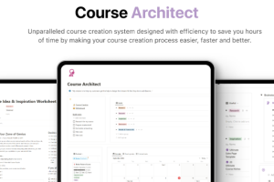 Course Architect - Ultimate Course Creation System for Notion Download