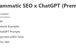 Surdeep Singh – Programmatic SEO X ChatGPT to 10x Website Traffic in 6-9 Months Download